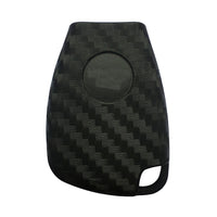 3/4 Buttons Silicone Remote Key Fob Case For Mercedes for Benz G500 B C E ML S CLK CL 2B Key Fob Cover Carbon Fiber Car Styling