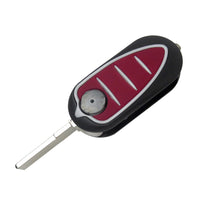 (1Pcs)3 Button Remote Flip Key For Alfa Romeo Giulietta 2010- Marelli BSI 433MHz with PCF7946 chip 71765806 No Mark