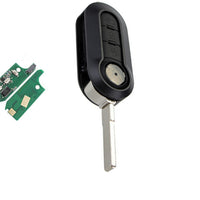 Wilongda For fiat 500 key 3 Button Remote Key 434mhz pcf7946 M.Marelli BSI System for FIAT:Ducato,Bravo,500Lauto key 2010-2016