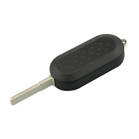 KEYECU Remote Key Fob ASK 433MHz PCF7946 2 Button for Fiat 500 Doblo Punto Florino 2007-2017 - D*elphi BSI