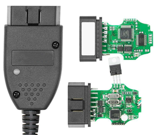 Car Diagnostic OBD2 Vag Cable for Kline and CAN BUS Support Till 2019 19.6 English Dutch Polish German Atmega162