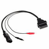 Obd 3pin To 16pin Diagnostic Tool 12v Plastic Adapter Obd2 Cable Plug Connector Car Extension Cable For Fiat For Alfa For Lancia