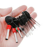 18pcs Auto Car Plug Circuit Board Wire Harness Connector Crimp Pin Terminal Remove Tool Auto Terminals assemble & disassemble