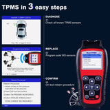 Autel MaxiTPMS TS508 + 433mhz XM sensor OBD2 TPMS programmer Car Diagnostic Tool Scaner Scania tire pressure monitoring TS508K