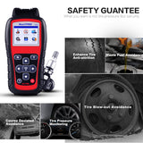 Autel MaxiTPMS TS508 + 433mhz XM sensor OBD2 TPMS programmer Car Diagnostic Tool Scaner Scania tire pressure monitoring TS508K