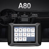 XTOOL A80 H6 OBD2 Car Diagnostic Tool Full System Vehicle Programming Odometer Adjustment Wifi Bluetooth Update Online