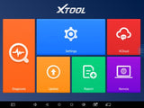 XTOOL A80 H6 OBD2 Car Diagnostic Tool Full System Vehicle Programming Odometer Adjustment Wifi Bluetooth Update Online