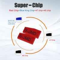 Auto Key Programmer Car Disgnostic Scanner Jmd Red Super Chip For Handy Baby S-Jmd Red Chips For Cbay Jmd46/48/4C/4D/G/King Ch