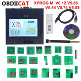 Newest  Xprog V6.12  Scanner Tools  Add New Authorization  Xprog V5.84 V5.74  V5.55 X-PROG M Metal Box  ECU Programmer Tool