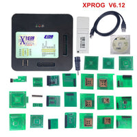 Newest  Xprog V6.12  Scanner Tools  Add New Authorization  Xprog V5.84 V5.74  V5.55 X-PROG M Metal Box  ECU Programmer Tool