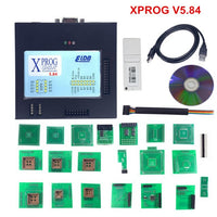 Newest  Xprog V6.12  Scanner Tools  Add New Authorization  Xprog V5.84 V5.74  V5.55 X-PROG M Metal Box  ECU Programmer Tool