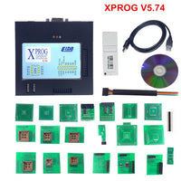 Newest  Xprog V6.12  Scanner Tools  Add New Authorization  Xprog V5.84 V5.74  V5.55 X-PROG M Metal Box  ECU Programmer Tool