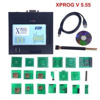 Newest  Xprog V6.12  Scanner Tools  Add New Authorization  Xprog V5.84 V5.74  V5.55 X-PROG M Metal Box  ECU Programmer Tool