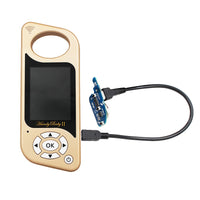 Handy Baby 2 II Key Programmer Hand-held Car Key Copy Key Programmer for 4D/46/48 Chips 96bit 48 function English Spanish Gold