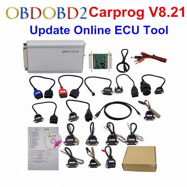 Online Version Carprog V8.21 Carprog V10.05 / 10.93 Car Prog Programmer For Airbag/Radio/Dash/IMMO/ECU Auto Repair Tool