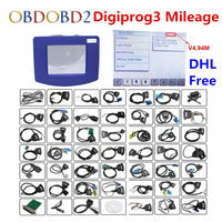 DHL Free V4.94 Digiprog III Mileage Correction Digiprog 3 Odometer Programmer Full Set Digiprog3 Auto Mileage Correction Tool